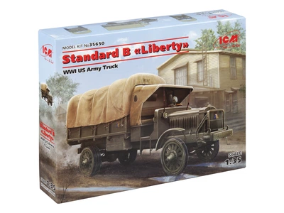 Сборная модель ICM Standard B "Liberty", Грузовик армии США 35650