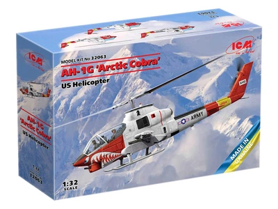 Сборная модель ICM AH-1G "Arctic Cobra", вертолет США 32063