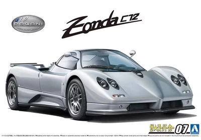 Сборная модель 1/24 автомобиль Pagani Zonda C12S '00 Aoshima 05602
