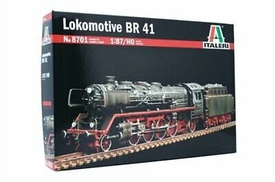 Збірна модель 1/87 паровоза Lokomotive Br 41 Italeri 8701