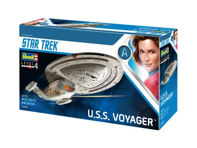 Сборная модель космического корабля 1/677 Star Trek Voyager U.S.S. Voyager Revell 04992