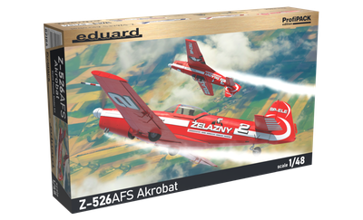 Збірна модель 1/48 гвинтовий літак Zlín Z-526AFS Akrobat ProfiPACK edition Eduard 82184