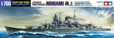 Збірна модель японський легкий крейсер Mogami 最 上 Water Line Series Tamiya 31359