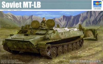 Збірна модель 1/35 броньований тягач Soviet MT-LB Trumpeter 05578