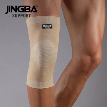 Еластичний бандаж на коліно Jingba Support 4067 Beige L (U43002)