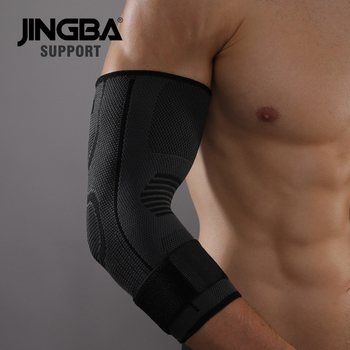 Еластичний бандаж на лікоть Jingba Support 0137 Black M (U22003)