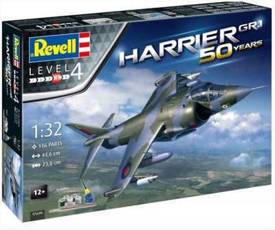 Сборная модель Самолета Harrier GR.1 50 Years Revell 05690 1:32