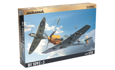 Збірна модель 1/72 літак Bf 109E-3 ProfiPACK edition Eduard 7032