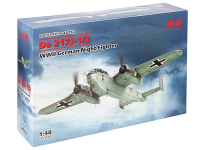Сборная модель ICM Do 217J-1/2, Немецкий ночной истребитель II СВ 48272