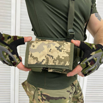 Универсальный Двойной Подсумок Cordura с креплением MOLLE пиксель