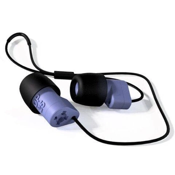 Ушные затычки DEFENSE PLUG 25DB с искусственной барабанной перепонкой для защиты слуха от шума черные
