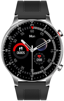 Smartwatch Kumi GW16T Pro Srebrny (KU-GW16TP/SR)