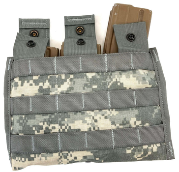 Результат Тактичний Для Трьох Магазинів М4, М16, Ar15 Three Mag Pouch Піксель (193128)