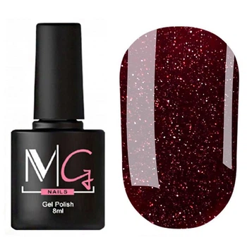 Гель-лак для ногтей MG Nail Gel Polish Shine №14 Бордовый 8 мл