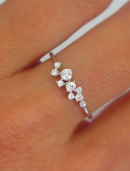 Срібна каблучка з камінням (АРТ. №979) Розмір 16.5 Dadiverin Jewelry
