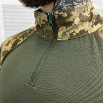 Мужской крепкий Убакс Single Sword с Налокотниками в комплекте / Плотная уставная Рубашка пиксель размер XL