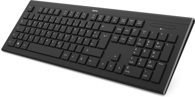 Клавіатура бездротова Hama Cortino Wireless Black (134959)
