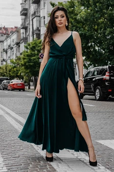 Платье Jadone Fashion Бьонси L изумруд