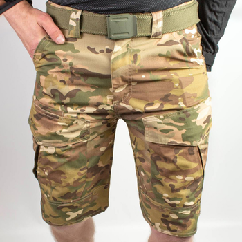 Мужские крепкие Шорты S.Archon с накладными карманами рип-стоп мультикам размер L