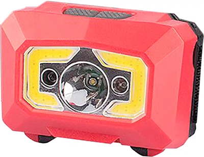Світлодіодний ліхтар налобний Eurolamp 3W COB Red Light 3 х ААА Червоний (HL-3W(red))
