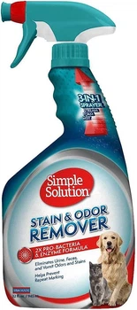Спрей Simple Solution Stain & Odor для нейтралізації запахів і плям для домашніх тварин, 945 мл