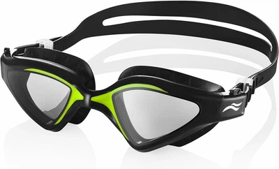 Очки для плавания Aqua Speed черный зеленый унисекс для бассейна и открытых водоемов плавательные очки