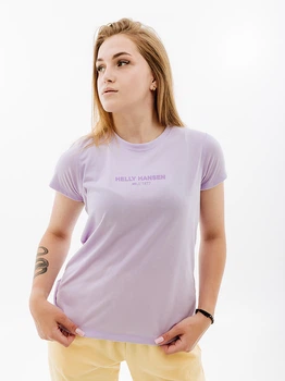 Женская Футболка HELLY HANSEN W ALLURE T-SHIRT Фиолетовый L (7d53970-697 L)
