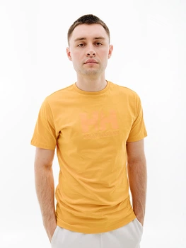 Мужская Футболка HELLY HANSEN HH LOGO T-SHIRT Оранжевый L (7d33979-364 L)