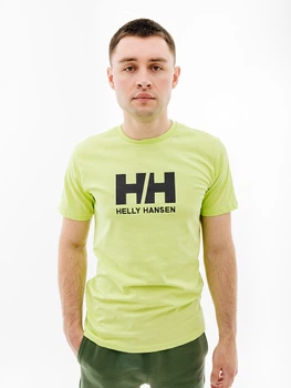 Мужская Футболка HELLY HANSEN HH LOGO T-SHIRT Салатовый XL (7d33979-395 XL)