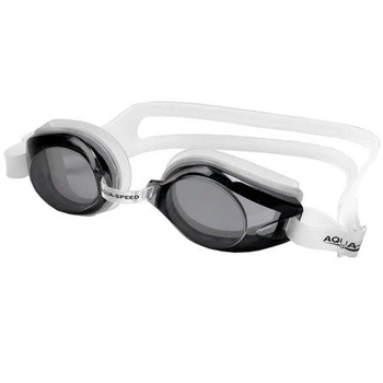 Очки для плавания Aqua Speed AVANTI 007-53 черный, прозрачный Уни OSFM 007-53