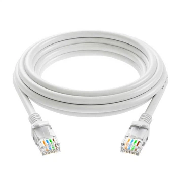 Патч-корд Net-server 0.5м, UTP, cat.5e, RJ45, мідь, білий, Net-3050