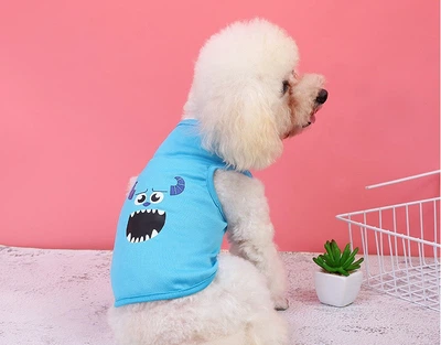Майка для котов и кошек Pet Style "Голубой монстр" M