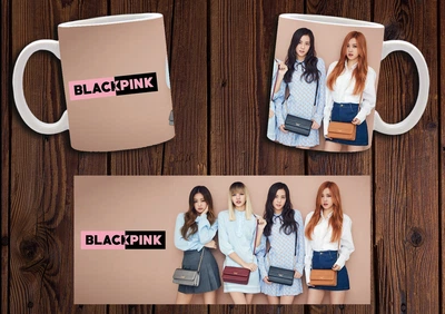 Кружка CupKit "BLACKPINK / Блекпінк" №8 330мл біла