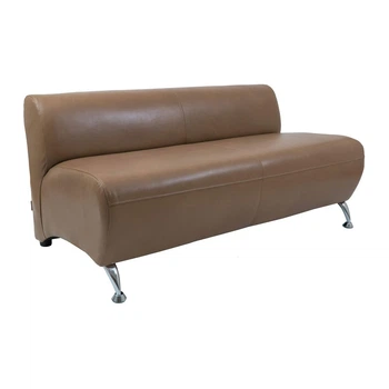 Диван Florida Двойка 78 x 150 x 68H см Натуральная Кожа Lux Италия Titan Коричневый