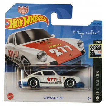 Машинка Hot Wheels '71 Porsche 911 Retro Racers-2023 Mattel HKH06-M521