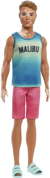 Кукла Barbie Ken Fashionistas #192 Барби Кен Модник Витилиго (HBV26)