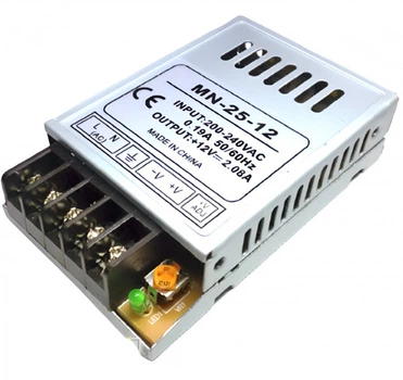 Блок питания 12V – 2.08А – 25W MN IP20 Led Technologies (1013395)