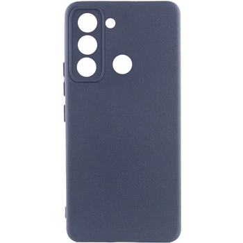 Чехол Silicone Case Lakshmi с закрытой камерой для TECNO Spark 8C (Синий / Midnight Blue) Epik (169222)