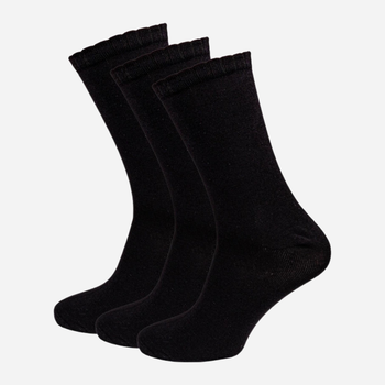 Набір шкарпеток Лео Медицина Преміум коттон 36-40 3 пари Чорний (ROZ6400177288)
