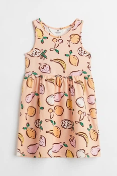Платье светло-оранжевое Фрукты H&M 98-104см (400092787)