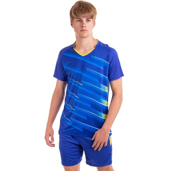Форма волейбольна чоловіча Zelart P827 розмір 4XL зріст 185-190 см Blue-Yellow