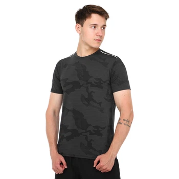 Футболка компрессионная мужская Zelart Heroe 241 размер XL (48-50) Grey Camouflage