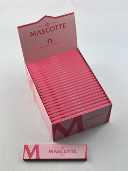 Бумага для самокруток MASCOTTE PINK SLIM MAGNET