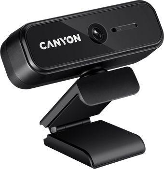 Kamera internetowa Canyon Full C2N Czarna (CNE-HWC2N)