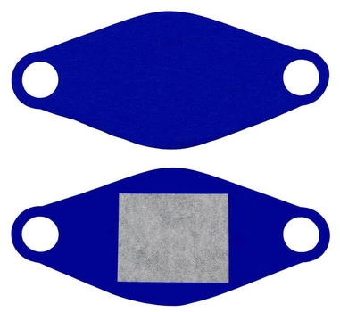 Maska ochronna Elmak z wymiennymi filtrami Niebieska (MED-M02)