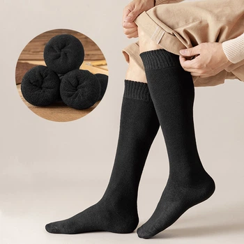 Гольфы мужские утепленные черные One Size