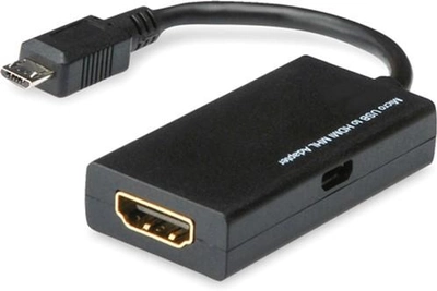 Перехідник Savio CL-32 MHL із micro-USB (M) на HDMI (F) (SAVKABELCL-32)