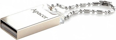 Usb флеш накопитель Apacer AH111 16 ГБ металлический AP16GAH111CR-1