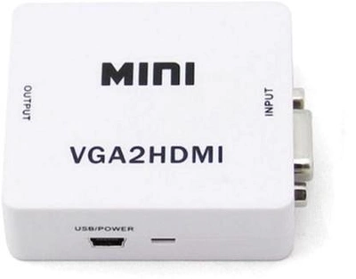 Перетворювач/адаптер Savio CL-110 VGA ->HDMI Full HD/1080p 60 Гц (SAVKABELCL-110)