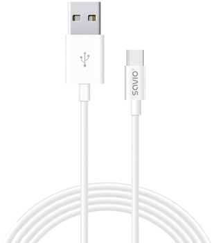 Кабель Savio CL-125 USB-A - USB Type-C 1.5 A 1 м (SAVKABELCL-125)